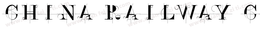 China Railway Constr字体转换